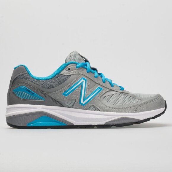 New Balance Womens 9 B 1540v3 Grey/Blue Running Shoes Cross Trainer W1540SP3 NWB - Picture 5 of 5